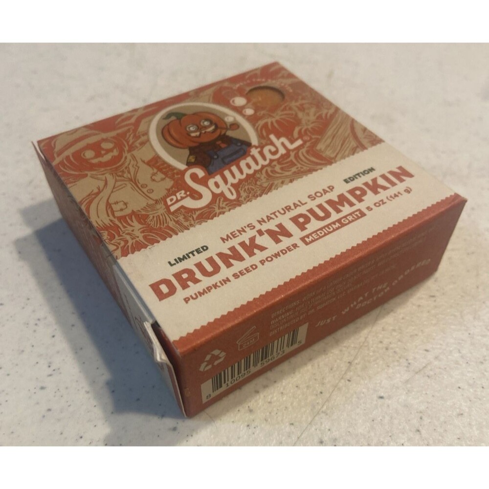 Dr Squatch Halloween Limited Edition Drunk'n Pumpkin